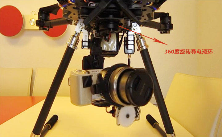 无人机滑环-导电滑环在无人机视频监控的应用